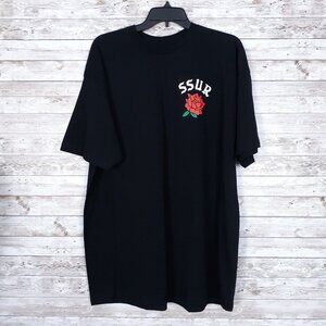 SSUR Mens TShirt XL Empire State Black 451A